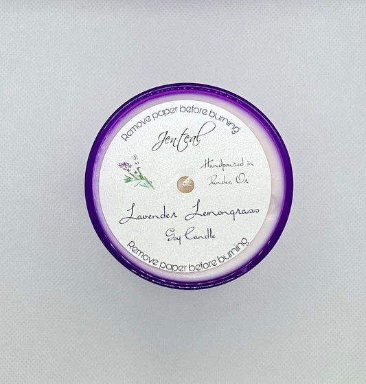 Lavender Lemongrass Soy Candle
