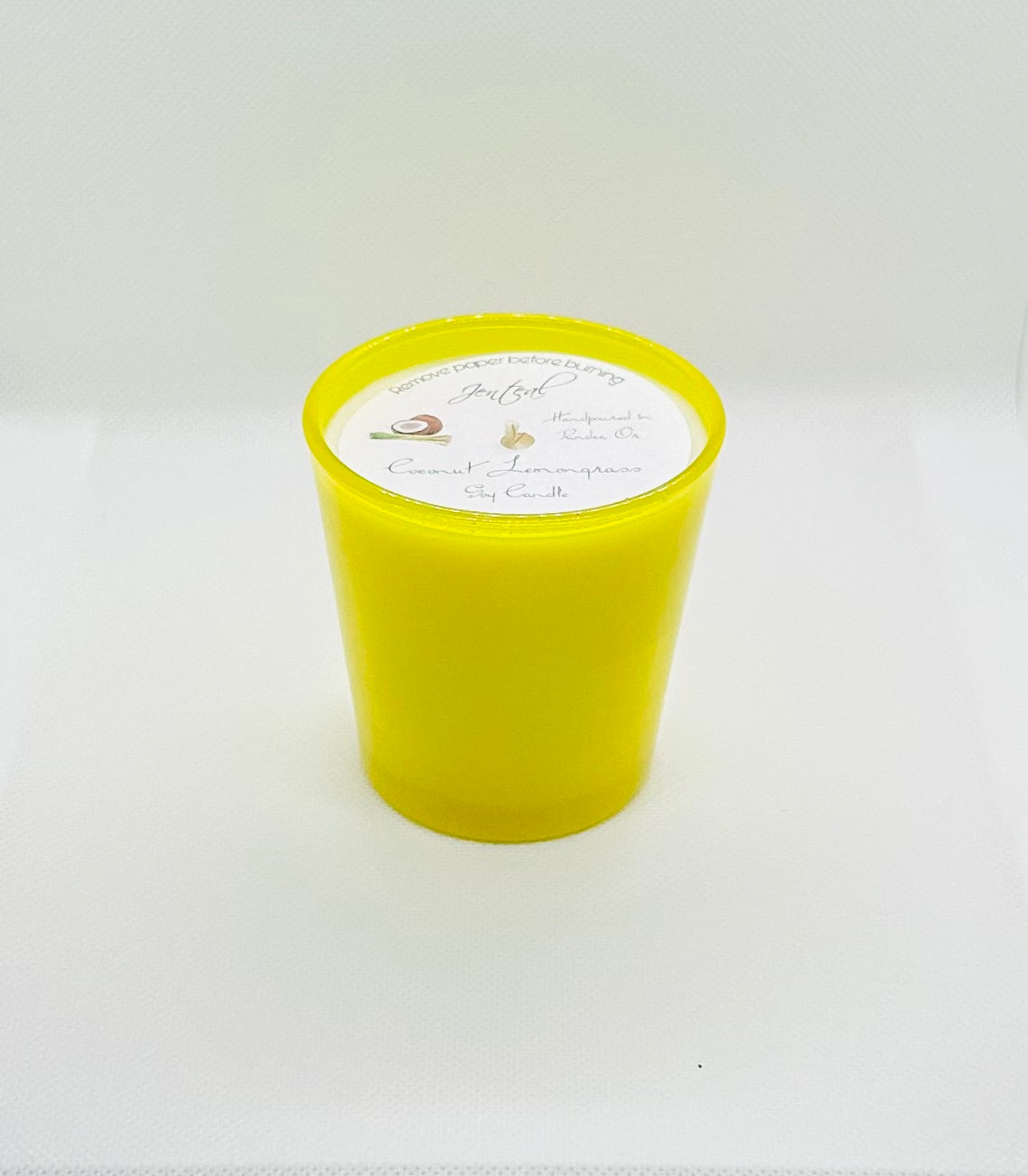 Coconut Lemongrass Soy Candle