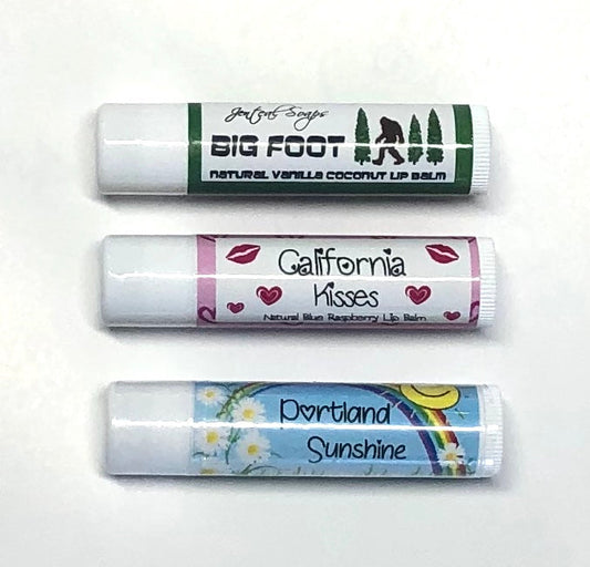 All Natural Premium Coconut Oil Base Lip Balm