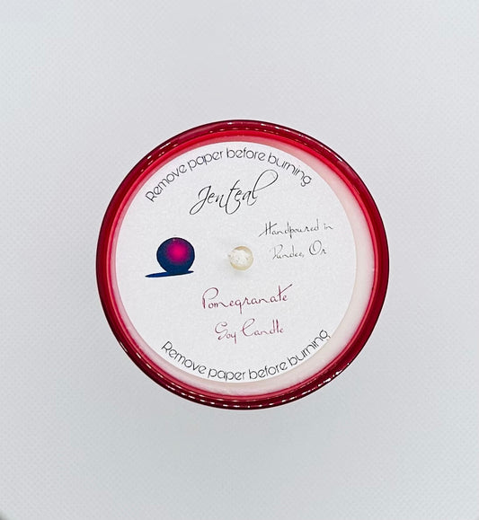 Pomegranate Soy Candle