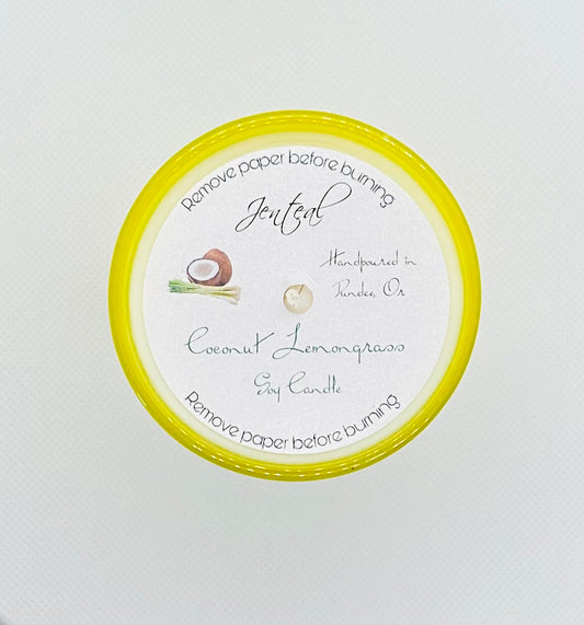 Coconut Lemongrass Soy Candle