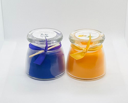 3 oz. Glass Jar Candles w/ Glass Lid
