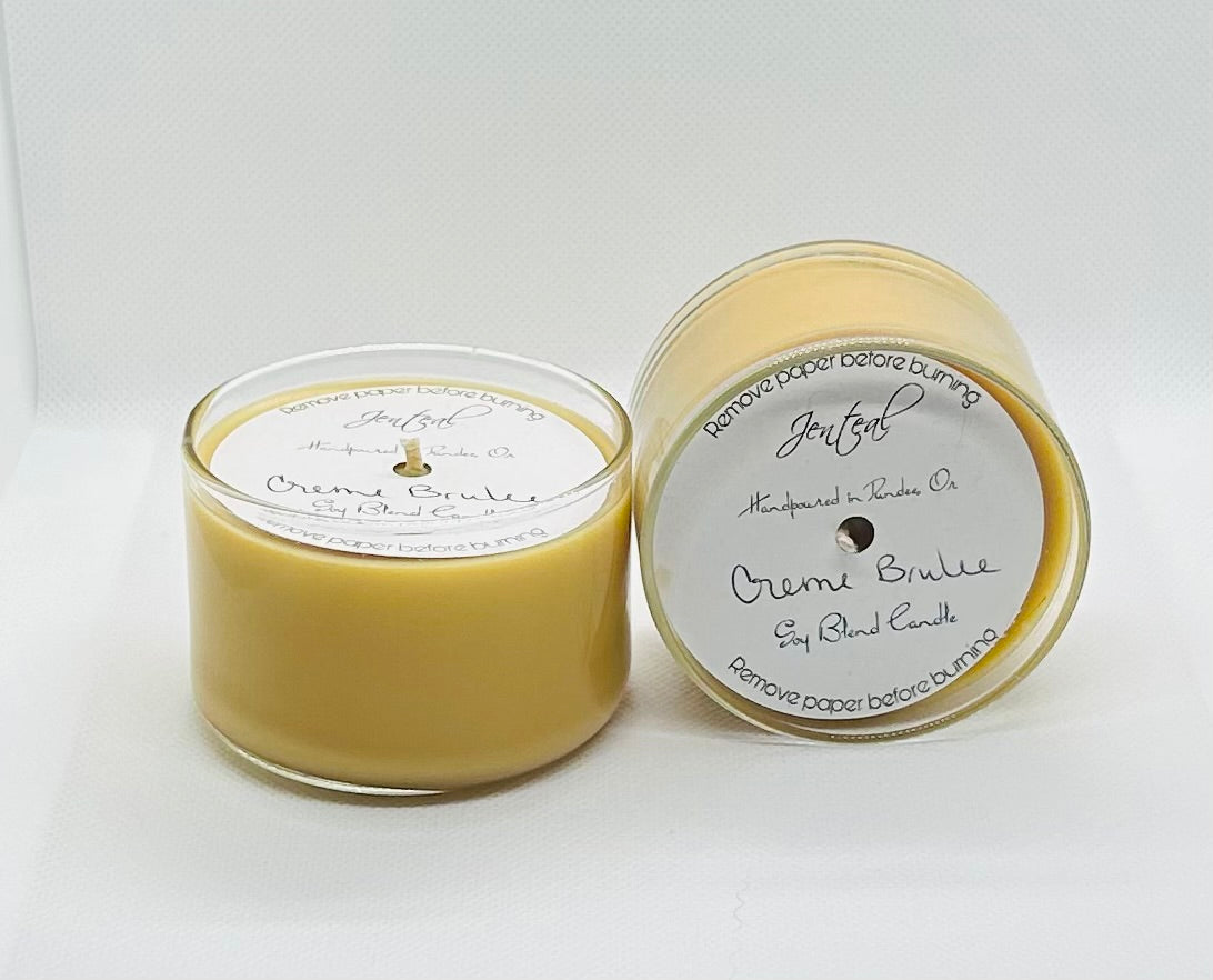 3 oz. Glass Jar Candles w/ Glass Lid