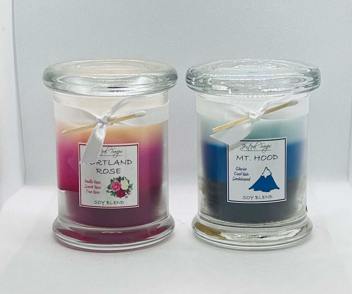 Single & Triple Pour Soy Blend Candles - On Sale - Half Price!