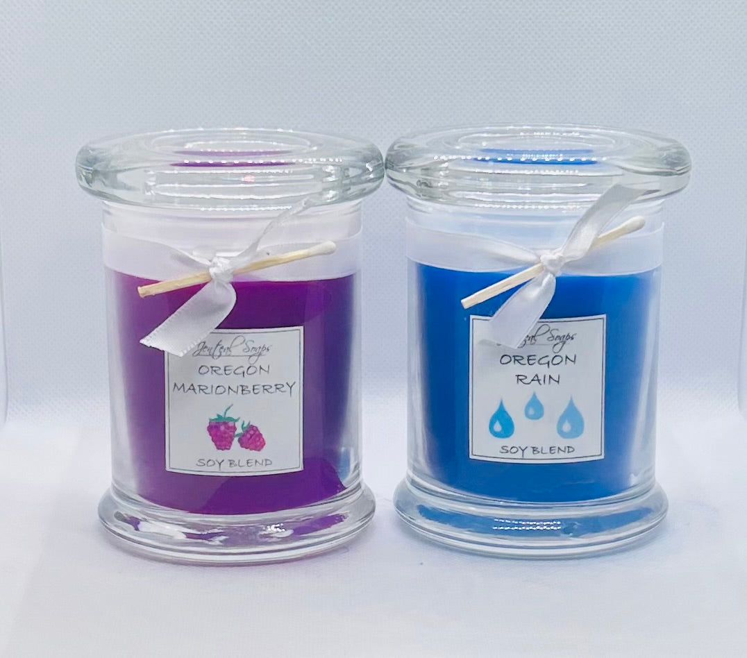 Single & Triple Pour Soy Blend Candles - On Sale - Half Price!