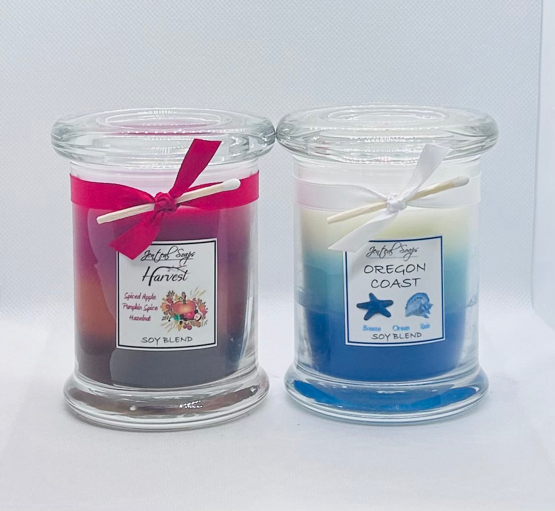 Single & Triple Pour Soy Blend Candles - On Sale - Half Price!