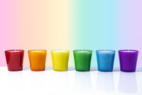 Soy Candles in Beautifully Colored Glass