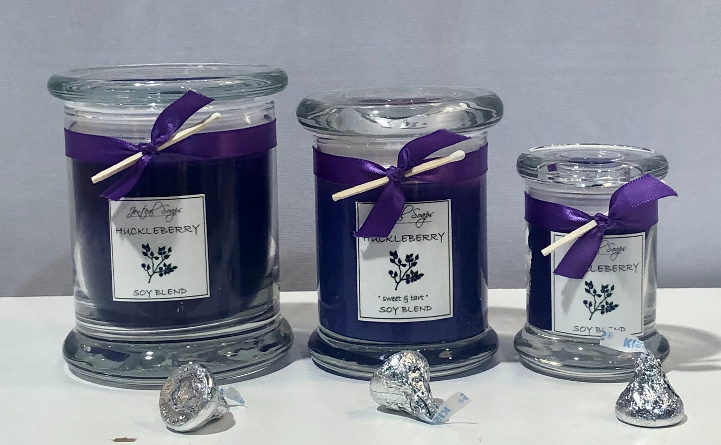 Soy Blend Candles in Glass Jar with Lid