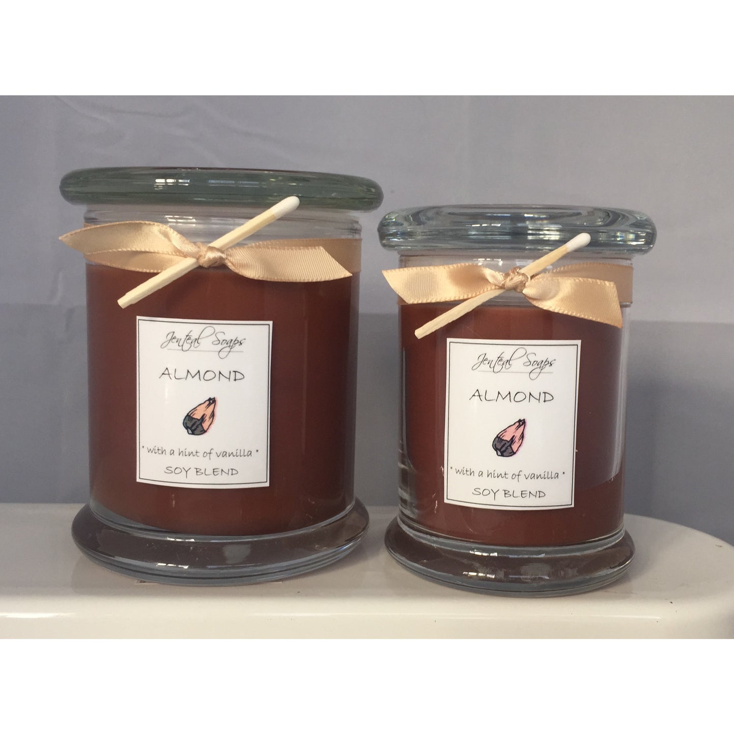 Soy Blend Candles in Glass Jar with Lid